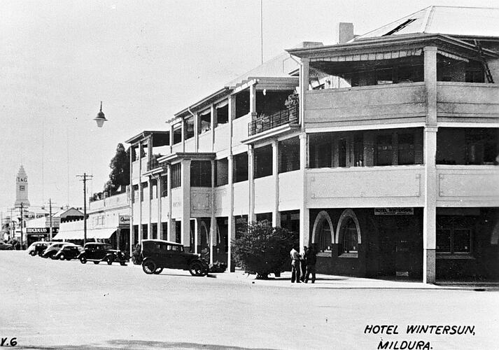 HOTEL WINTERSUN, MILDURA.