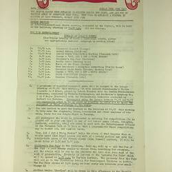 Newsletter -'Good Morning', SS Arcadia, 25 Jun 1967