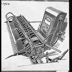 Photograph - H.V. McKay Pty Ltd, Sunlight Header Front, Sunshine, Victoria, Aug 1920