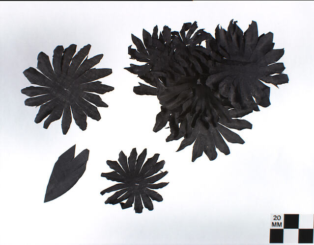 Artificial Flowers - Black