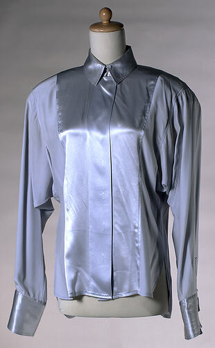 Shirt - Blue Silk
