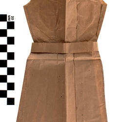 Dolls Dress - Brown Paper