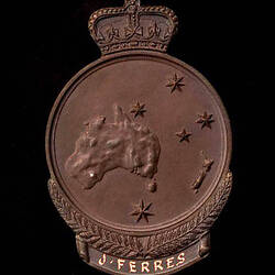 Australia, ANZAC 50th Anniversary Medal, Reverse