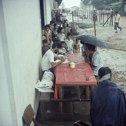 Digital Image - Vietnamese Refugees Interview With Stephen Carter, Tanjung Pinang, Riau Archipelago, Indonesia, 1978-79