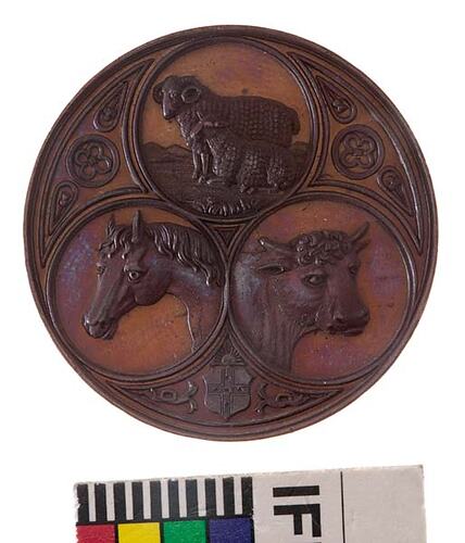 Medal - Great Blackwell Pastoral Society Prize,c. 1880 AD