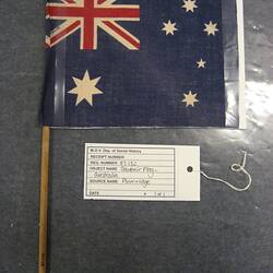 Flag - Australian, Royal Visit Souvenir, 1954