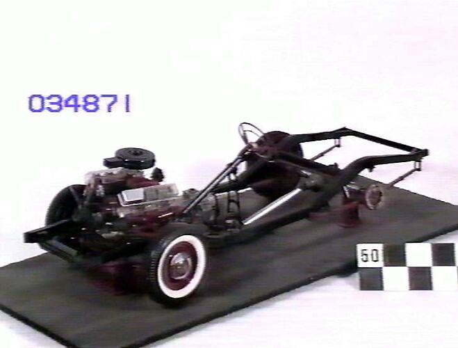 Motor Car Chassis Model
