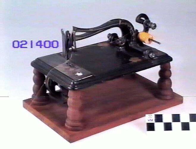 Sewing Machine - Grover & Baker Sewing Machine Co., Double Chain Stitch, circa 1861