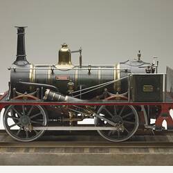 Steam Locomotive Model