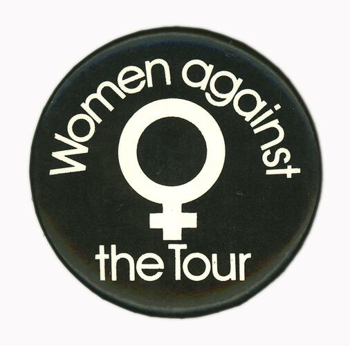 Badge - Women against the tour