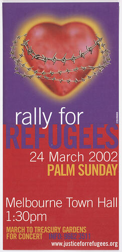 Leaflet - [Rally for Refugees]