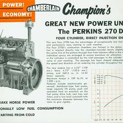 Chamberlain Champion Mk II Tractor