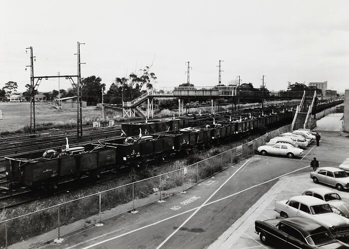 Photograph - Massey Ferguson, Railway Siding, Sunshine Factory, Victoria, 1960s