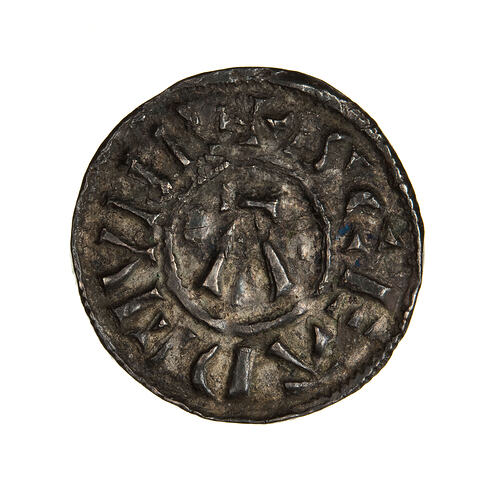 Coin - Penny, St. Eadmund, Danish East Anglia, England, circa 890-905 AD (Obverse)