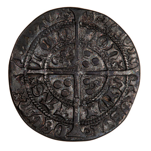 Coin - Groat, Henry VI, England, 1422-1427 (Reverse)