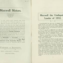 Maxwell Cars