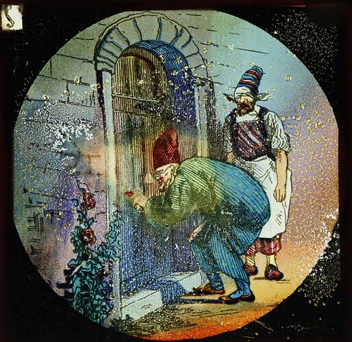 Lantern Slide - Children's Story, Number Nine, 1900-1920