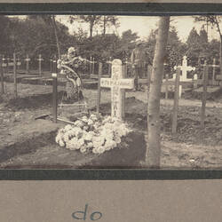 Photograph - Warloy-Baillon Cemetery, France, Sergeant John Lord, World War I, 1916-1917