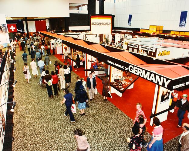 Photograph - The Melbourne International Centenary Exhibition, Royal Exhibition Buildings, 1980