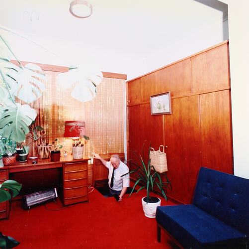 Photograph - The New 'Residency', Western Sun Room & Cellar, Royal Exhibition Building, Melbourne, circa Feb 1985