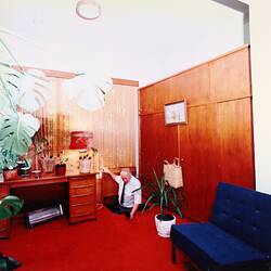 Photograph - The New 'Residency', Western Sun Room & Cellar, Royal Exhibition Building, Melbourne, circa Feb 1985