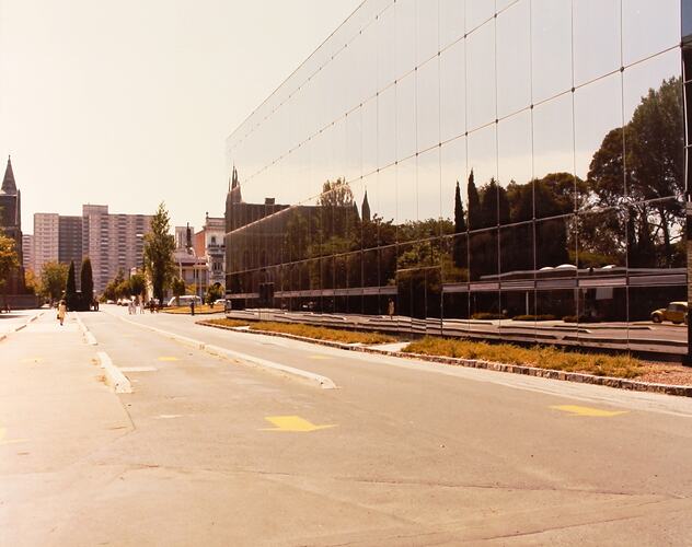 Photograph - Looking East From Former Easter Annexe Site, Exhibition Building, Melbourne, 1982