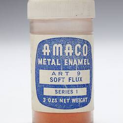 Jar of Pigment - Amaco, Orange, circa 1996