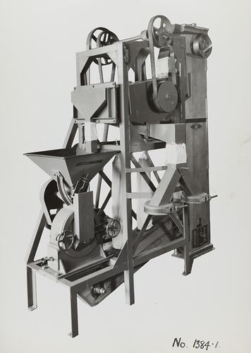 Photograph - Schumacher Mill Furnishing Works, No. 1A Spice Grinder Hercules Mill, Port Melbourne, Victoria, circa 1940s