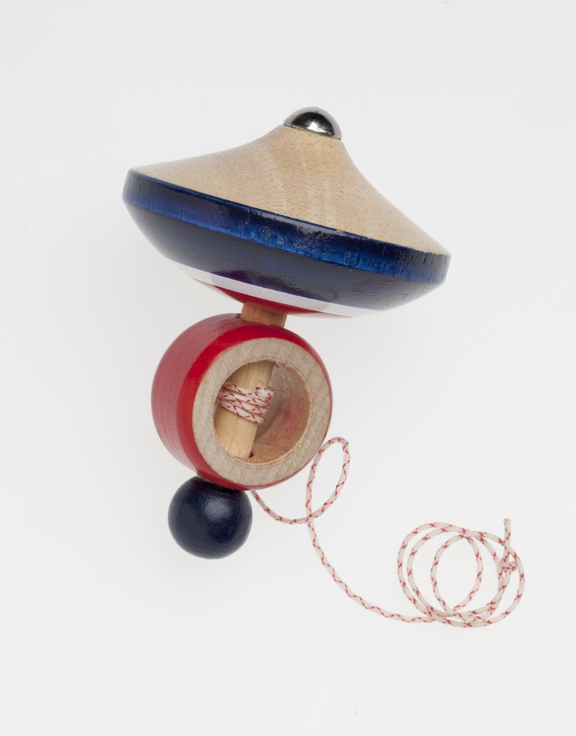 Spinning Top Japanese, Koma, Wood