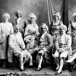 Negative - Actors in 'Make Believe' Play by A.A. Milne, Theatre Royal, Hobart, Tasmania, 1922