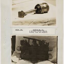 Photograph - Crankless Engines (Australia) Pty Ltd, Five Cylinder Petrol Engine Components, Fitzroy, Victoria, 1921
