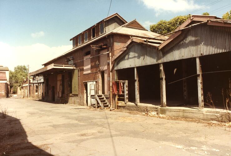 Melbourne City Abattoirs, Newmarket, Dec 1984