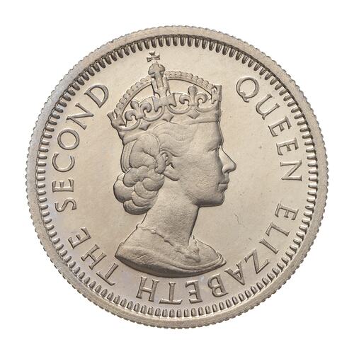 Proof Coin - 10 Cents, British Caribbean Territories, 1955