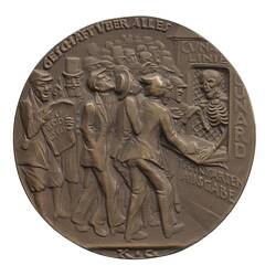 Medal - Sinking of SS Lusitania, Germany, 1915