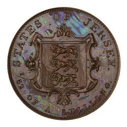 Proof Coin - 1/52 Shilling, Jersey, Channel Islands, 1861