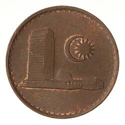 Coin - 1 Sen, Malaysia, 1982