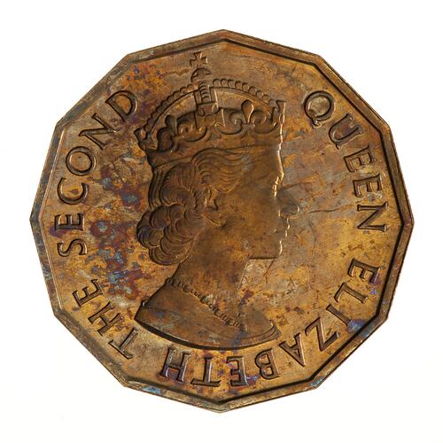 Proof Coin - 3 Pence, Nigeria, 1959