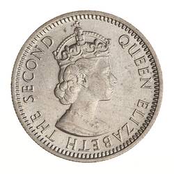 Coin - 10 Cents, Malaya & British Borneo, 1957