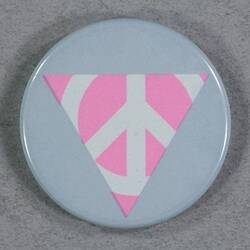 Badge - Peace Symbol, circa 1980-1986