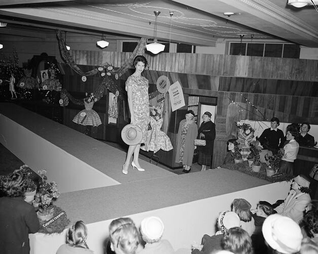 Buckley & Nunn Ltd, Fashion Parade, Melbourne, Victoria, 1958