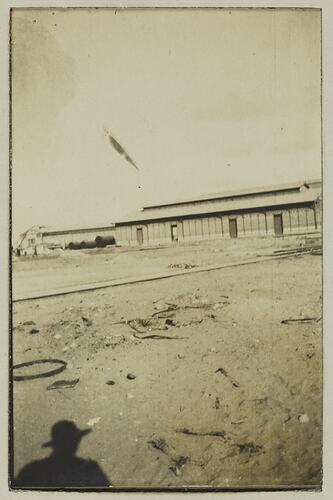 Exterior View of Living Quarters, Egypt, 1914-1918