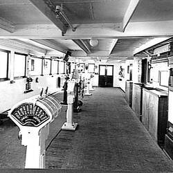 Photograph - Orient Line, RMS Orcades, Wheel House Interior Looking to Starboard Side, Third Brigde Deck, 1948