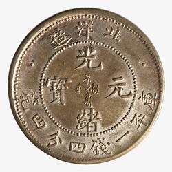 Coin - 20 Cents, Chihli, China, 1899