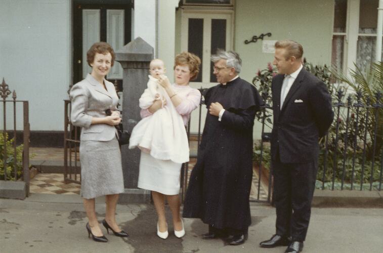Caroline Dunzinger's Baptism, circa 1968