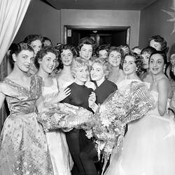 Australian Mannequin Academy, Group Portrait, Melbourne, Victoria, Aug 1957