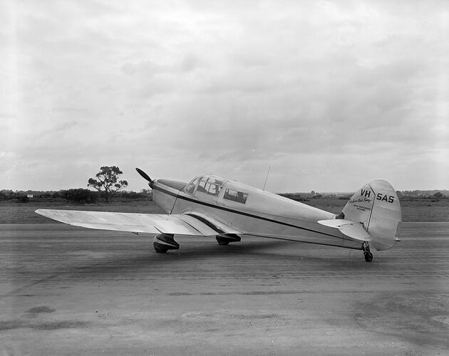 Aeroplane, Moorabbin, Victoria, Oct 1958