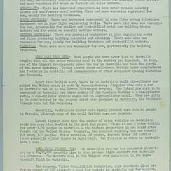 Newsletter - 'Australian Migration Newsletter', 4 Nov 1960