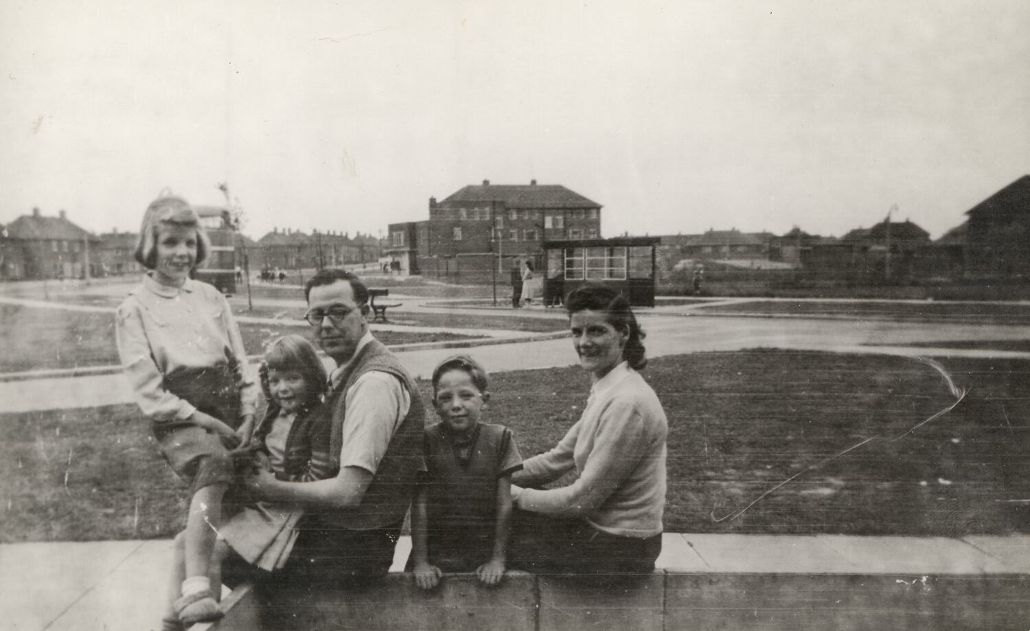 Digital Photograph Ward Family, Thorntree Estate, Middlesbrough