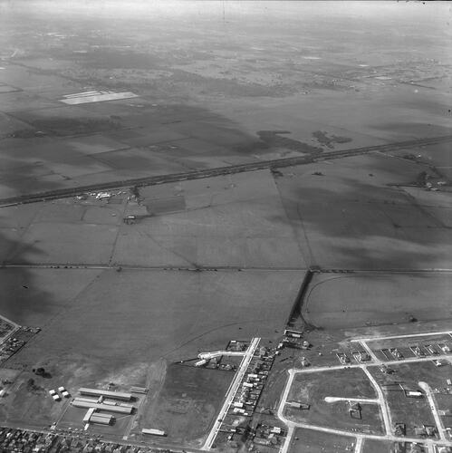 Negative - Aerial View of Aspendale, Victoria, 1964