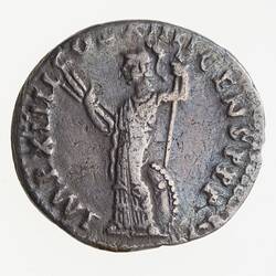 Coin - Denarius, Emperor Domitian, Ancient Roman Empire, 88 AD